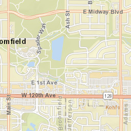 185 Community Park Road Broomfield Street Map