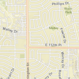 10959 E 109th Pl Northglenn CO Street Map