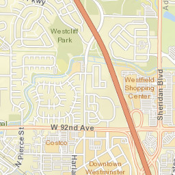 9618 Westminster Boulevard, Westminster Street Map
