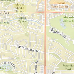 8422-8432 Yarrow Court, Arvada, CO Street Map