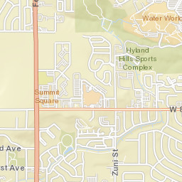 8458 Federal Boulevard Westminster Street Map