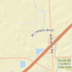 6959-6973 Arlington Road Brookville OH Street Map