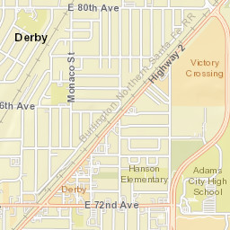 7181-7199 Poplar St Commerce City Street Map