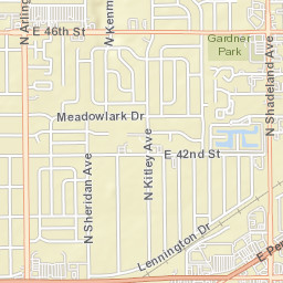 6900-6924 East 42nd Street, Indianapolis, IN Street Map