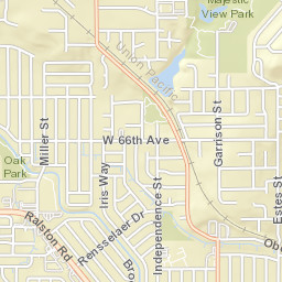 6710 Miller Street, Arvada, CO 80004, USA Street Map
