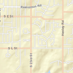 321-405 S 20th St Richmond IN Street Map