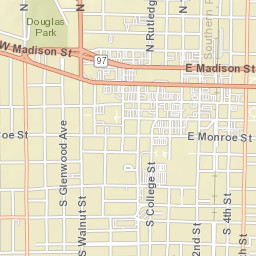 715 West Canedy Street Springfield IL Street Map