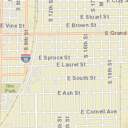 2001-2099 S 11th St, Springfield, IL 62703 Street Map