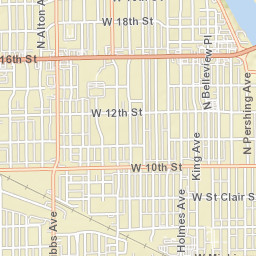 3040-3066 West 16th Street, Indianapolis, IN Street Map