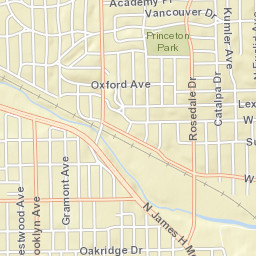 1560 Vancouver Drive Dayton OH 45406 Street Map