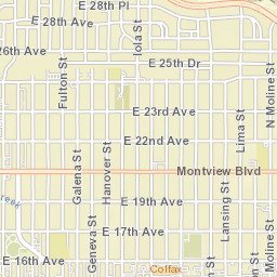 1768-1776 Joliet St Aurora CO 80010 Street Map