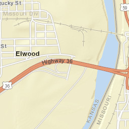 U.S. 59, St. Joseph, MO 64501, USA Street Map