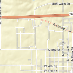 U.S. 36, Cameron, MO 64429 Street Map