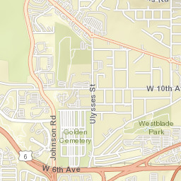 East Old Golden Rd, Golden, CO 80401, USA Street Map