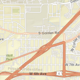 1484-1498 Joyce St Golden CO Street Map