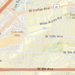 1127-1137 Colorado Mills Parkway, Lakewood Street Map