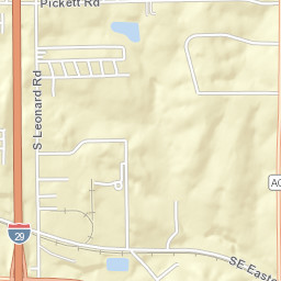 3482-3690 South Leonard Road, St. Joseph Street Map