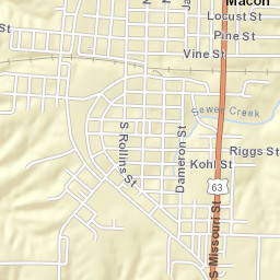 509 Kohl Street, Macon, MO 63552, USA Street Map