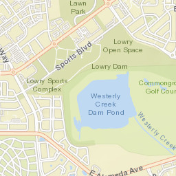 8219 East Academy Boulevard, Denver, CO Street Map