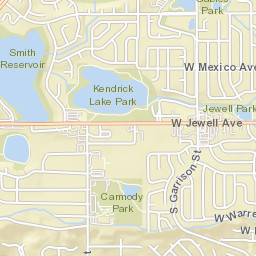 2298 South Kipling Street, Lakewood, CO Street Map