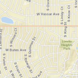 3301 West Floyd Avenue, Englewood, CO Street Map