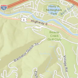 67-113 West Beaver Creek Boulevard, White River National Fore Street Map