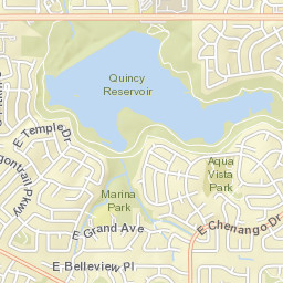 17901-18111 East Quincy Avenue, Aurora Street Map