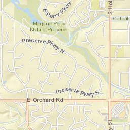 4073-4081 Preserve Parkway North, Greenwood Village, CO 80121 Street Map