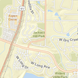 2993-2995 West Mineral Avenue, Littleton Street Map