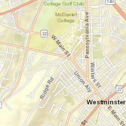 10 W Main St, Westminster, MD 21157 Street Map