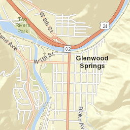 670-682 Grand Avenue, Glenwood Springs, CO  Street Map