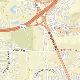 17388-17442 Nature Walk Tr Parker Street Map