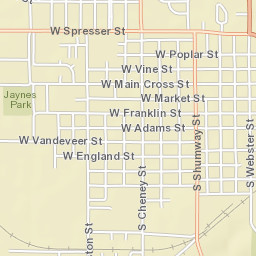 905 South Houston Street, Taylorville, IL 62568 Street Map