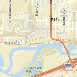 State Highway 13, Rifle, CO 81650, USA Street Map