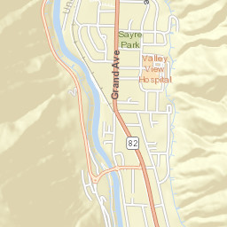 1906-1998 Blake Avenue, Glenwood Springs Street Map