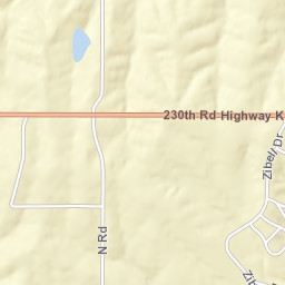 23401 N Rd, Holton, KS 66436 Street Map