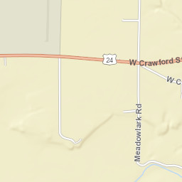 1735-1739 Meadowlark Rd Clay Center Street Map