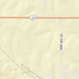 810-812 W Oak Ave Miltonvale KS Street Map