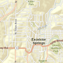 533 Elms Boulevard Excelsior Springs MO Street Map