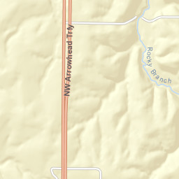 12526-12798 Arrowhead Trafficway, Kansas City Street Map