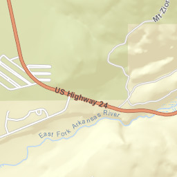 U.S. 24, Leadville, CO 80461 Street Map