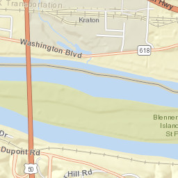 U.S. 50, Little Hocking, OH 45742, USA Street Map