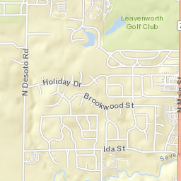 1022 Sycamore Ridge Drive Lansing Street Map