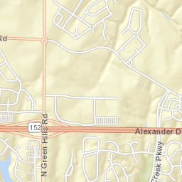 8794-8862 North Green Hills Road, Kansas City Street Map