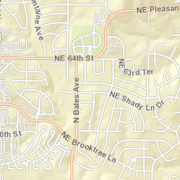 2850 Northeast Kendallwood Parkway Kansas City Street Map