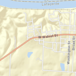 262 West Cedar Street, Waverly, MO 64096, USA Street Map