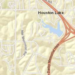 3329 NW Edgewater Trail, Houston Lake, MO 64151, USA Street Map