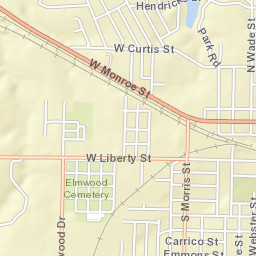 1567-1673 West Monroe Street, Mexico, MO Street Map