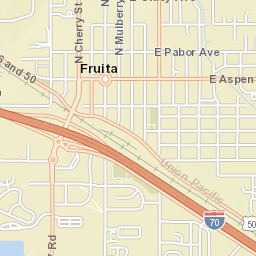 301-599 Jurassic Ct Fruita CO Street Map