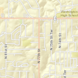 2100-2216 North 77th Street Kansas City Street Map